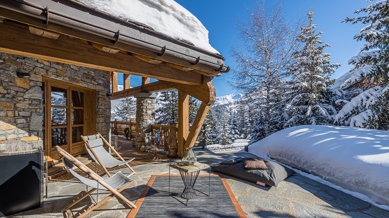 Reportage photo immobilier Courchevel luxe 21