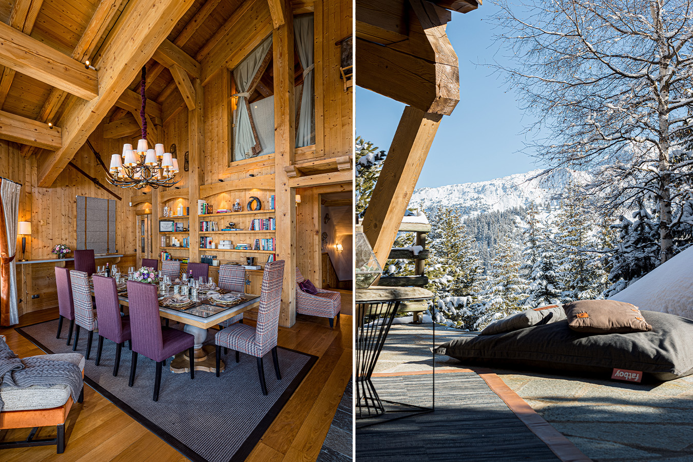 Reportage photo immobilier Courchevel luxe 31