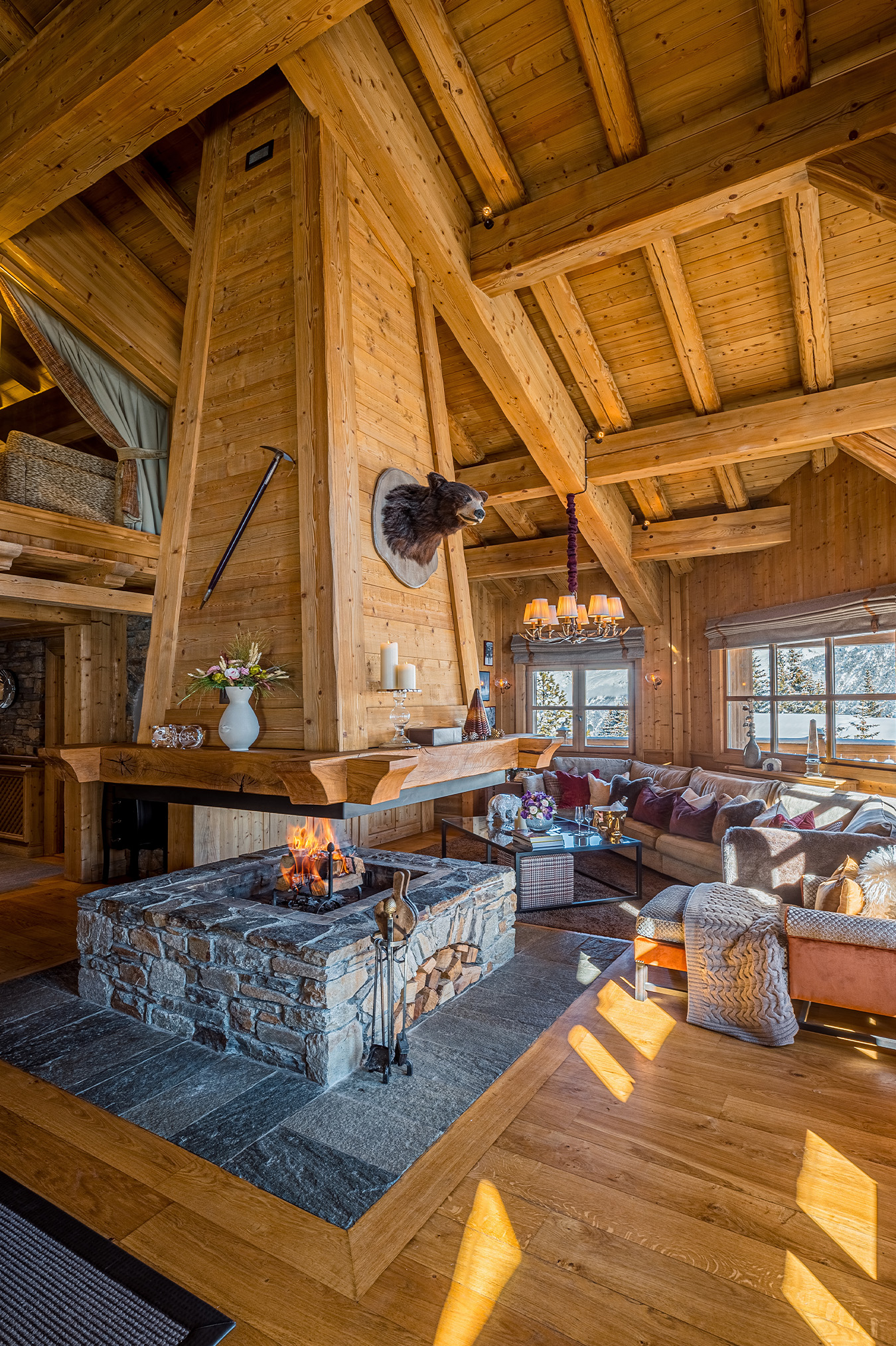 Reportage photo immobilier Courchevel luxe 35