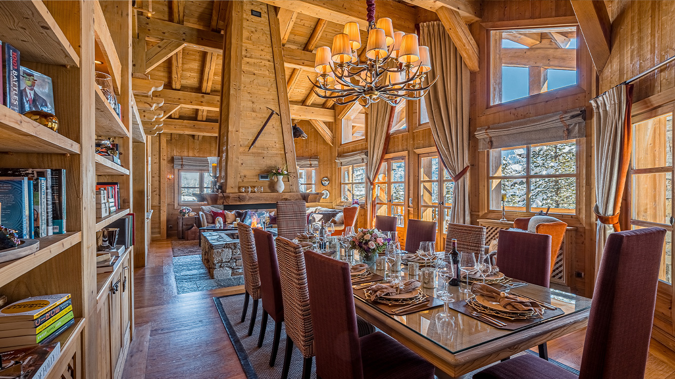Reportage photo immobilier Courchevel luxe 06