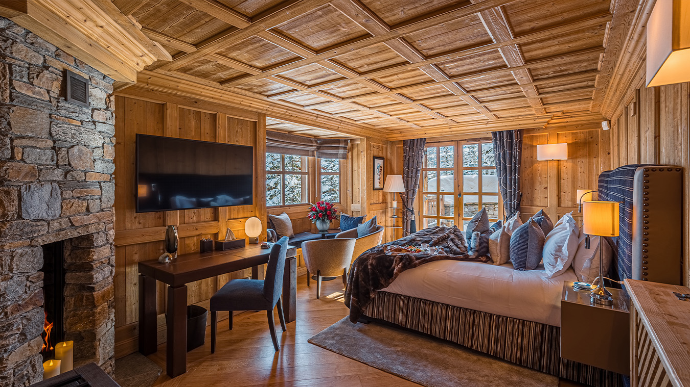 Reportage photo immobilier Courchevel luxe 14