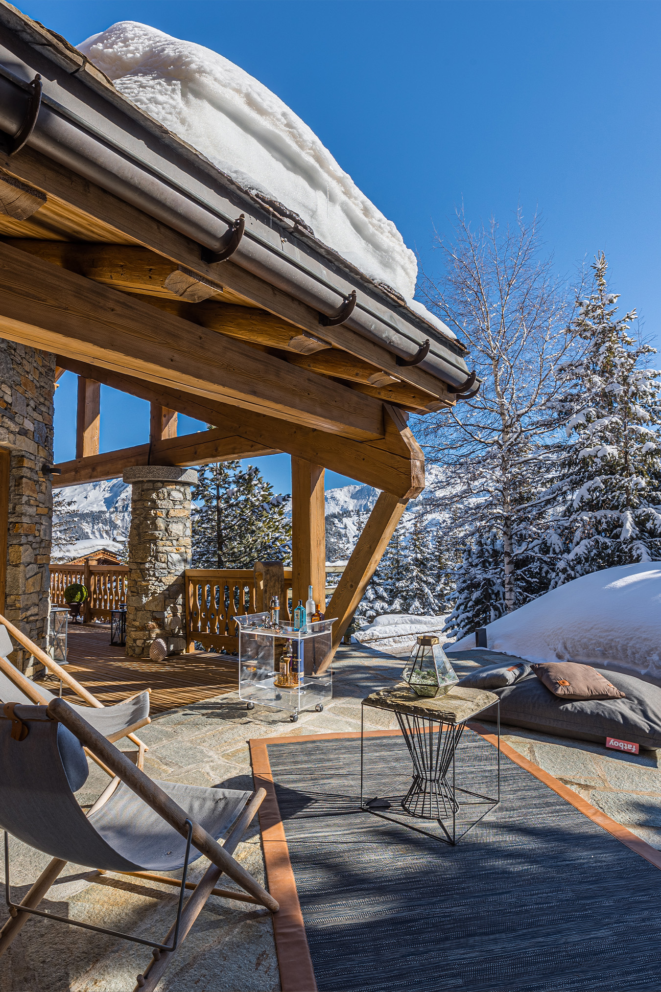 Reportage photo immobilier Courchevel luxe 36