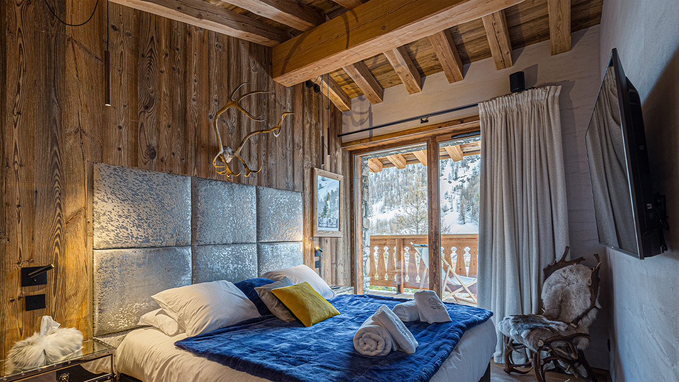 Reportage photo immobilier val d'isère chalet luxe 46