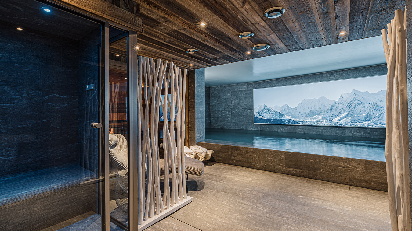 Reportage photo immobilier val d'isère chalet luxe 48