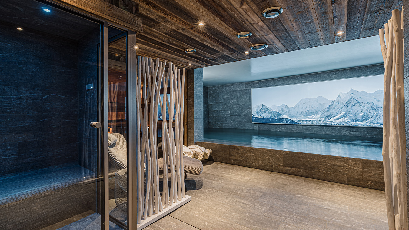 Reportage photo immobilier val d'isère chalet luxe 48